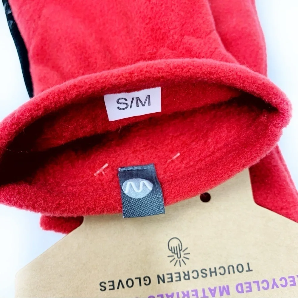 UR Wellness Red Touchscreen Gloves